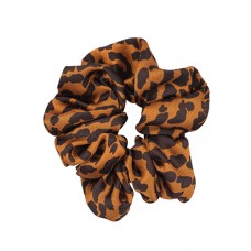 Scrunchie, Orange Leopard