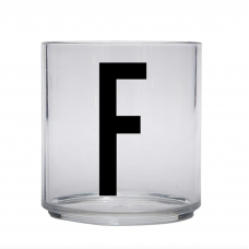 Design Letters Trinkglas, Tritan, F