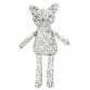 Elodie Details Teddybär, 30 cm – Dots of Fauna Kitty