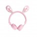 Kopfhörer, rosa Kaninchen