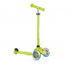 Roller für Kinder mit LED-Licht, Primo - Limettengrün