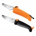 Kinderkitchen Messerset für Kinder, 2 Teile, orange/schwarz