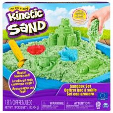 Kinetischer Sandsatz - grün