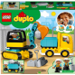 LEGO DUPLO 10931 Kettenlastwagen und Bagger