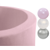 Bällebad mit 150 Bällen - rosa, mädchenhaft (90x30x4cm)