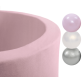 Bällebad mit 150 Bällen - rosa, mädchenhaft (90x30x4cm)
