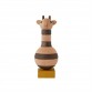 Giraffen-Stapelturm aus Holz