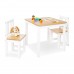 Tisch- und Stuhlset für Kinder, Fenna - Weiß