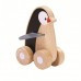 Pinguin auf Rädern
