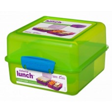 Brotdose lunch cube grün - 1,4 liter