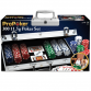 Poker -Luxus -Set im Aluminiumgehäuse